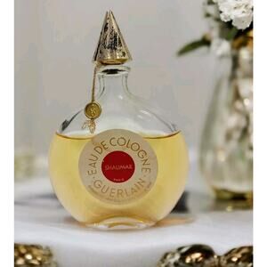 Shalimar Guerlain EDC 3.4 oz Cologne Montre Watch‎ Flacon 5.5" Bottle